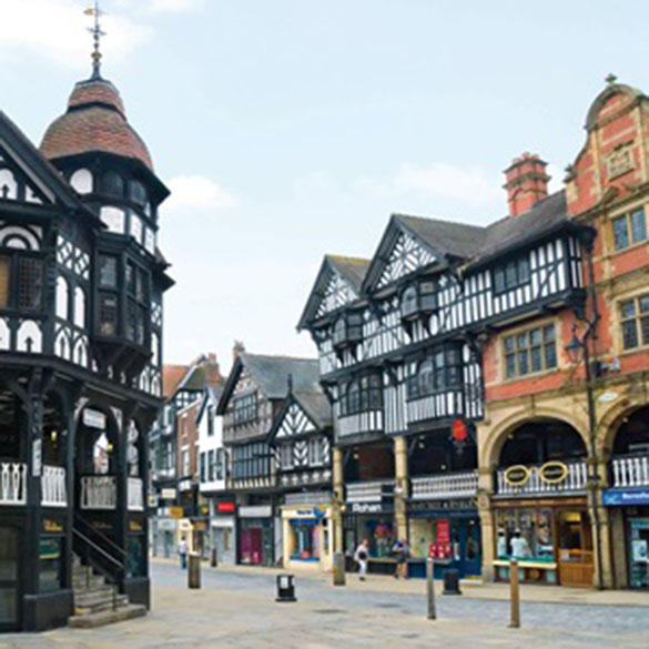 1england tours chester the rows r al